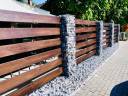 Gabion kerítés